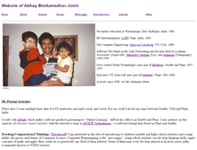 Tablet Screenshot of abhayjoshi.net